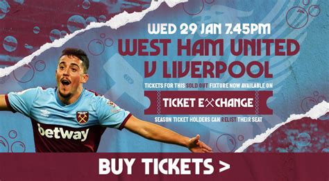 Match Tickets West Ham United