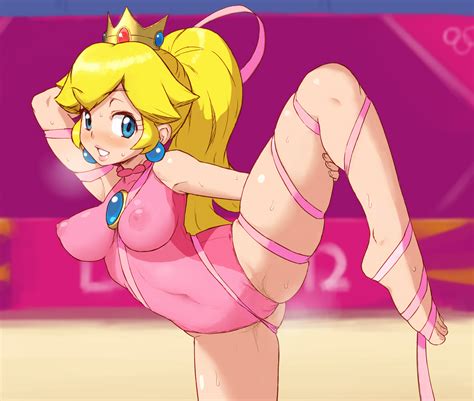 Princess Peach Beach Anime