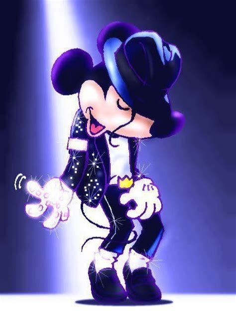 Mickey Mouse As Michael Jackson Mickey Mouse Art Mickey Mouse