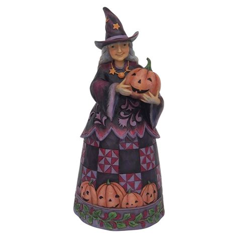 Jim Shore Best Witches This Halloween Polyresin Friendly Pumpkin