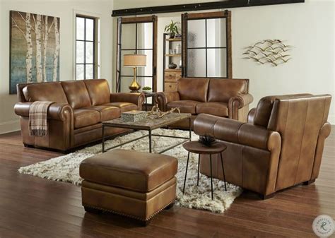 Laguna Tan Leather Loveseat From Gtr Leather Coleman Furniture