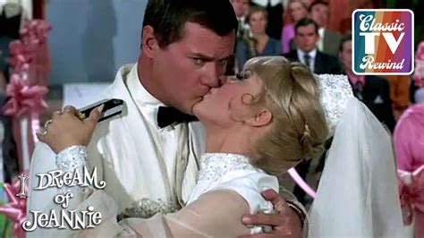 I Dream Of Jeannie Jeannie And Tony S Wedding Classic Tv Rewind Youtube