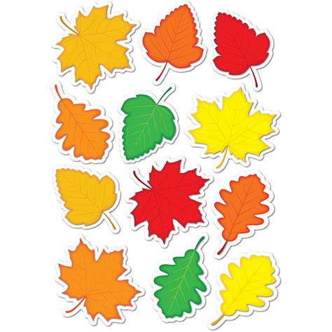 Die Cut Magnetic Fall Leaves 12 Pieces Ash77812 Ashley Productions