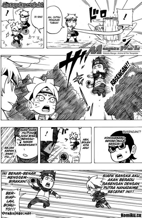 Demikianlah artikel yang membahas tentang komik boruto chapter 58 sub indonesia mangaplus, beserta spoiler dan link baca manga baruto chapter 58. Komik Manga Boruto Sub Indonesia Chapter 1 | My Comics Manga