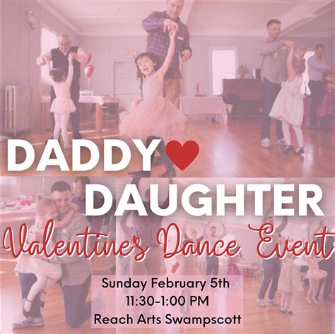 Feb 5 Valentines Day Daddy Daughter Dance Swampscott Ma Patch
