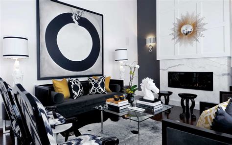 Tg Interiors Classic Black And White Decor