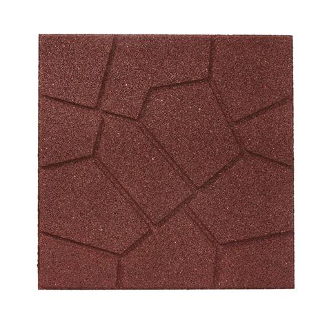 Rubberific 16 In X 16 Dual Sided Rubber Paver Buy Hardwares Online