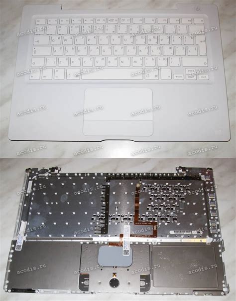 Kbd Apple Macbook 133 A1181 A1183 A1185 With Topcase Whitematte