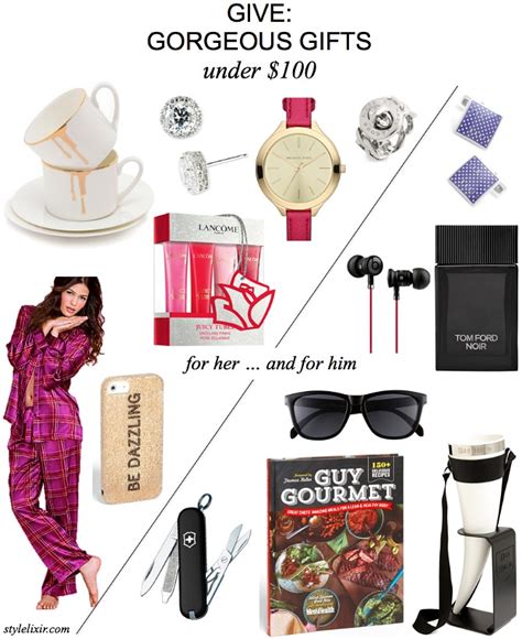 Diy christmas gifts for friends, mom, teachers, boyfriends. GIVE: Gorgeous Gifts For Her and Him - Under $100 | Style ...