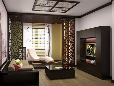 Zen Living Room Design With Japanese Furniture Inspiration Design Pics