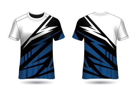 Sublimation Jersey Template Vector Art Icons And Graphics For Free
