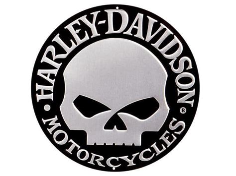 Harley Davidson Skull Logo History Bonus Wallpaper Skull Decal