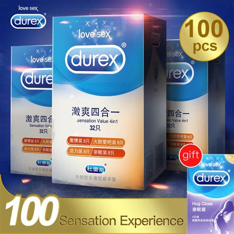 Buy Durex Condoms Ultra Thin Sensation Penis Cock Sleeve Natural Latex With