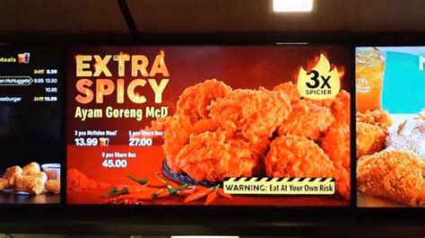 What time does mcdonald's serve breakfast? 3x Spicier Ayam Goreng McD Is Finally Available In ...