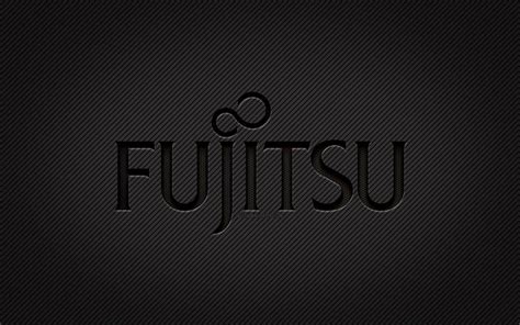 Download Wallpapers Fujitsu Carbon Logo 4k Grunge Art Carbon