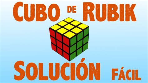 Rayo Acoplador Explicación Resolver Cubo Rubik 3x3 Paso A Paso Decir A