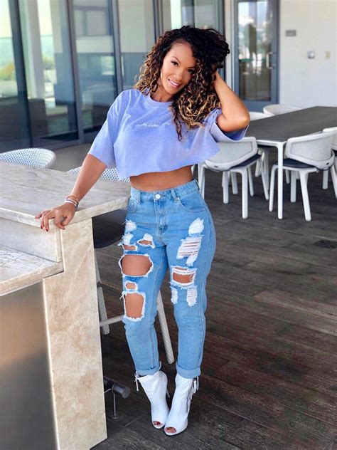 Evelyn Lozada On Twitter Denim Is A Way Of Life 👖 Outfit By