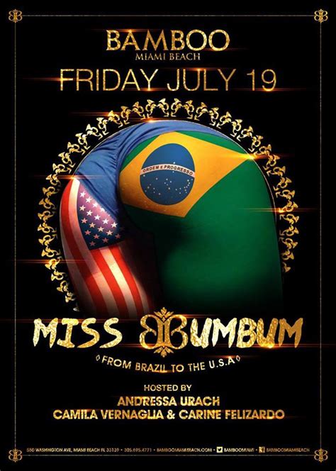 miss bumbum brazil to the usa 7 19 13 the soul of miami