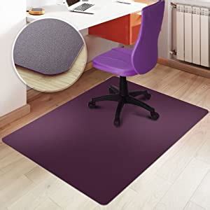 Ikea also sells a protective plastic mat to put under your office chair. etm Office Chair Mat - Purple - Multipurpose Floor Protection - 75x120cm (2.5'x4'): Amazon.co.uk ...