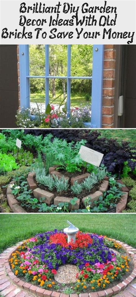Check spelling or type a new query. Brilliant Diy Garden Decor Ideas With Old Bricks To Save ...