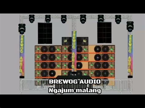 Animasi Sound System Brewog Audio Cek Sound Youtube