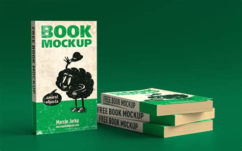 Free Soft Cover Book Mockup Free Mockup