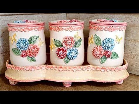 Maybe you would like to learn more about one of these? DIY/ Very beautiful Glass jars Decor / Kitchen decoration ...