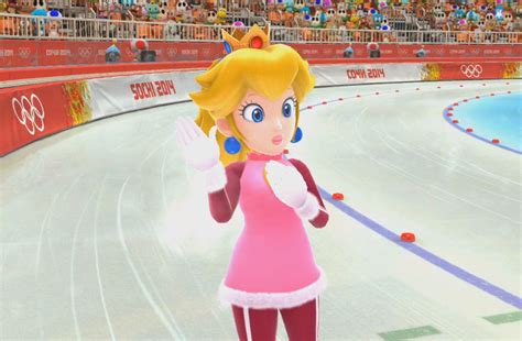 Princess Peach Ice Skating Game Pormatter