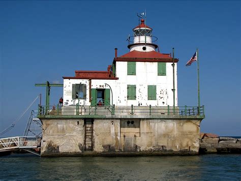 Us Part Of Great Lakes Ohio Ashtabula Lighthouse World Of Lighthouses