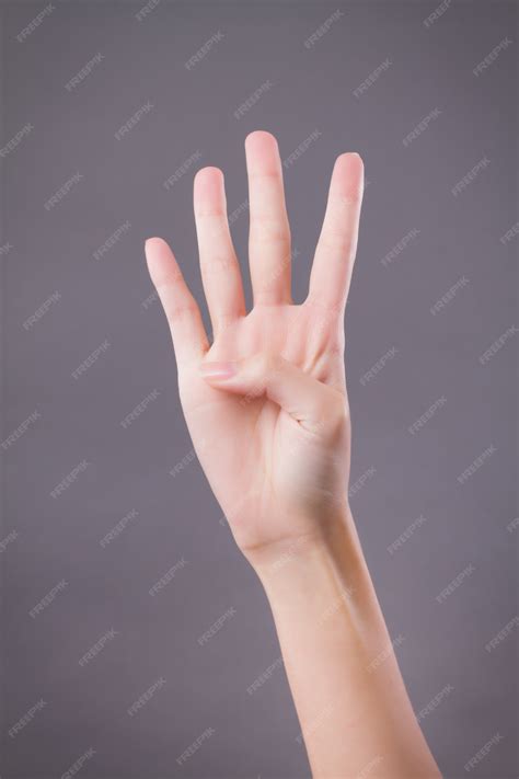 Number 4 Fingers