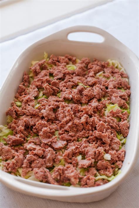 This casserole combines the flavours of the classic reuben sandwich: Corned Beef Casserole - Beautiful Life and Home