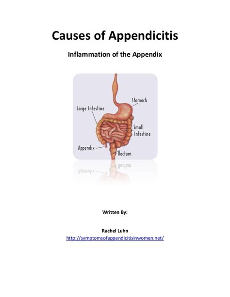 Appendicitis is caused by a blockage inside of the appendix. Causes of appendicitis