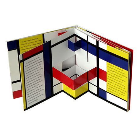 The elements of pop up by david carter and james. DE STIJL Pop-Up Book on Behance