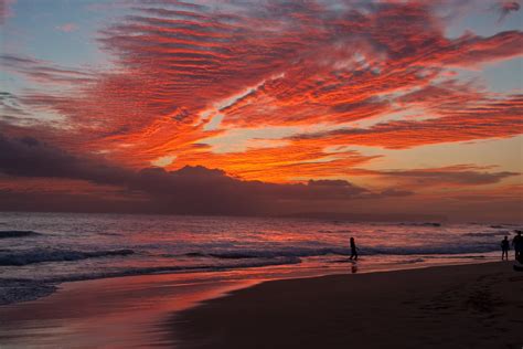 Kekaha Beach Sunset Kauai Hawaii View Large And On Blac Flickr