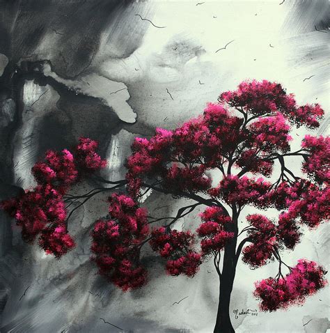 Pink Passion Original Painting Madart Painting By Megan Duncanson Pixels