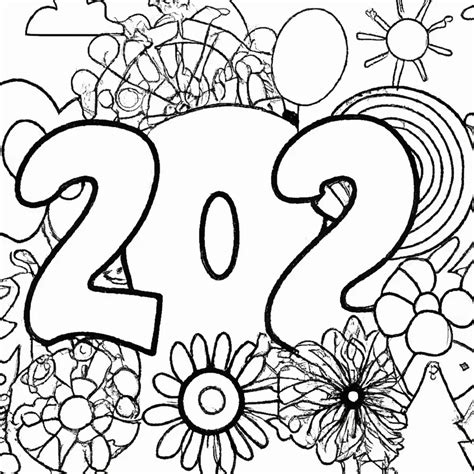 Desenhos De Feliz Ano Novo 2021 Para Colorir E Imprim Vrogue Co