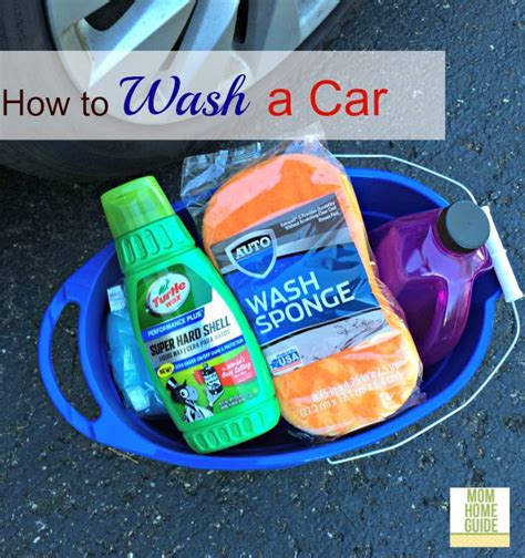 Diy Car Detailing Wash Mom Home Guide