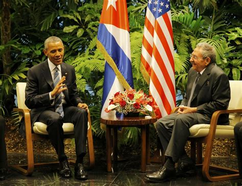 obama a cuba castro la revoca dell embargo è essenziale il presidente usa continuo a