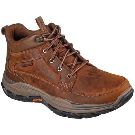 Skechers Men S Relaxed Fit Respected Boswell Boots Bobs Stores