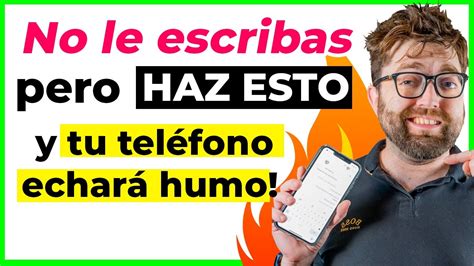 No le escribas más a tu ex solo haz esto y tu teléfono no parará de