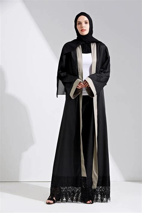 Buy Mz Garment Muslims Women Lace Tassel Robes Islamic Abaya Maxi Long Dress