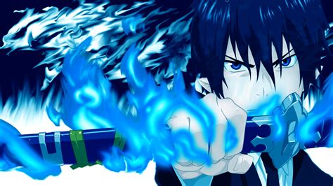 Rin Okumura Demon Form Wallpaper Desktop For Desktop Background