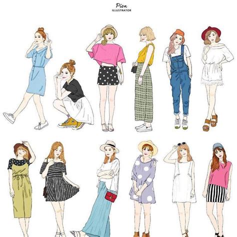 Pin By 𝓐𝔃𝓪𝓵𝓮𝓪𝓼 On Girls In Illustrationart Fashion Design Drawings