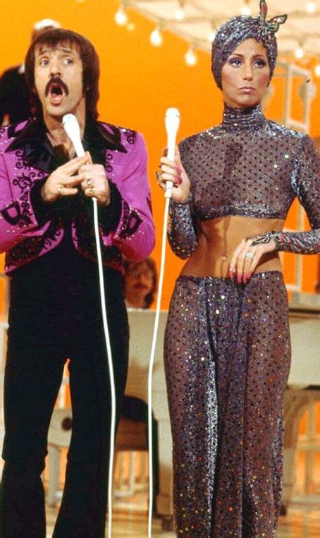 Sonny And Cher Singing On The Sonny And Cher Comedy Hour 1970s