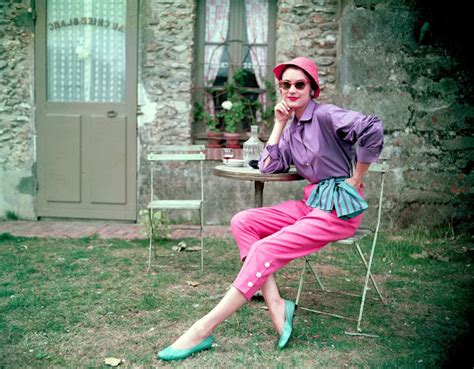 Postwar Glamour Vivid Color Fashion Shots By Genevieve Naylor From