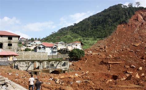 Sierra Leone Mudslides Responding To The Crisis Huffpost Uk