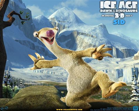 So i got ice age 5 on dvd recently and watched it like, 4 times, and my sister and i were talking about buck and about how he's crazy but. Ice Age Sid Wallpapers - Wallpaper Cave
