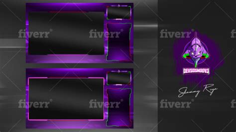 Shammyriya I Will Design Twitch Overlay And Stream Pack Esports Logo