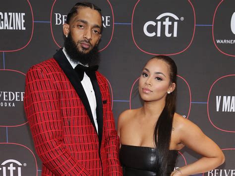 Nipsey hussle has died after being shot in los angeles on sunday (mar. Nipsey Hussle honored by Lauren London in new Puma ...