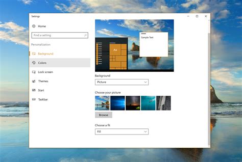Change Desktop Wallpaper In Windows 10
